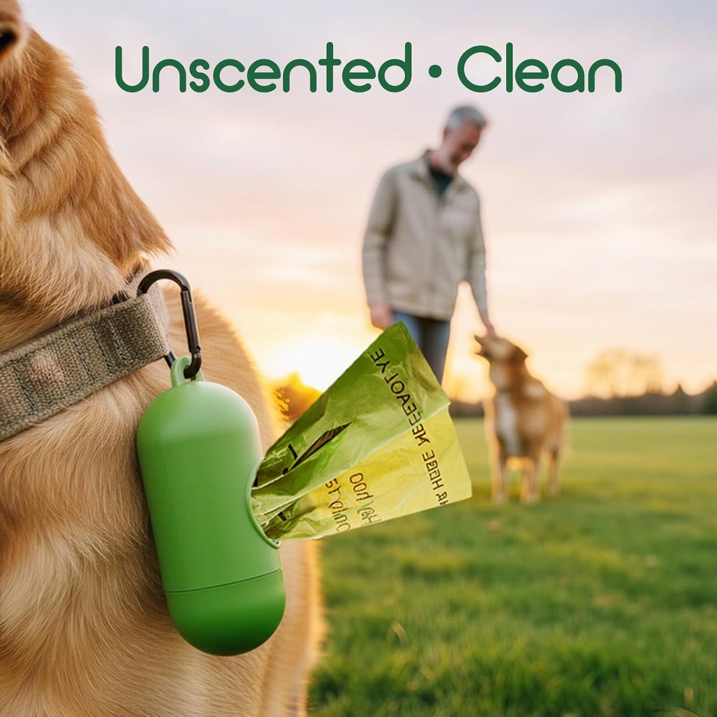 ATIFBOP Biodegradable Dog Poop Bags Rolls 360 Count Scented, Leak Proof and Extra Thick Waste Bag Refill (Scented)