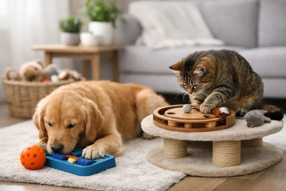 How to Keep Pets Entertained Without the Chaos