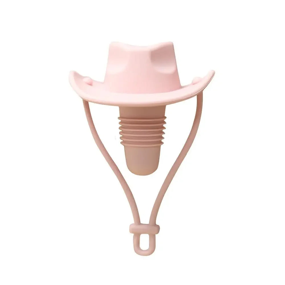 Creative Silicone Cowboy Hat Wine Cork Champagne Beer Bottle Stopper Beverage Leak-Proof Sealer Cap Plug Kitchen Bar Accessories