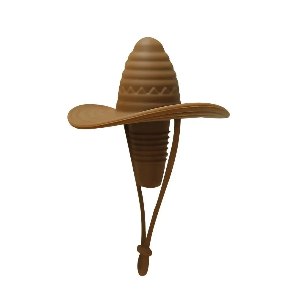 Creative Silicone Cowboy Hat Wine Cork Champagne Beer Bottle Stopper Beverage Leak-Proof Sealer Cap Plug Kitchen Bar Accessories