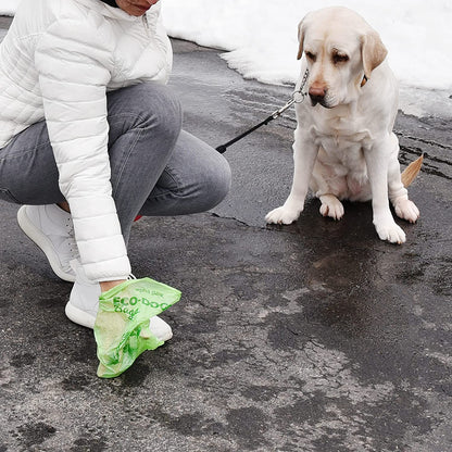 Alpha Paw Eco-Doggy Bags & Portable Dispenser - 60 Odor-Blocking, Biodegradable Poop Bags for Dogs - Scented Dog Poop Bags - Lavender-Scented Poop Bags - Compostable Dog Waste Bags - Puppy Accessories