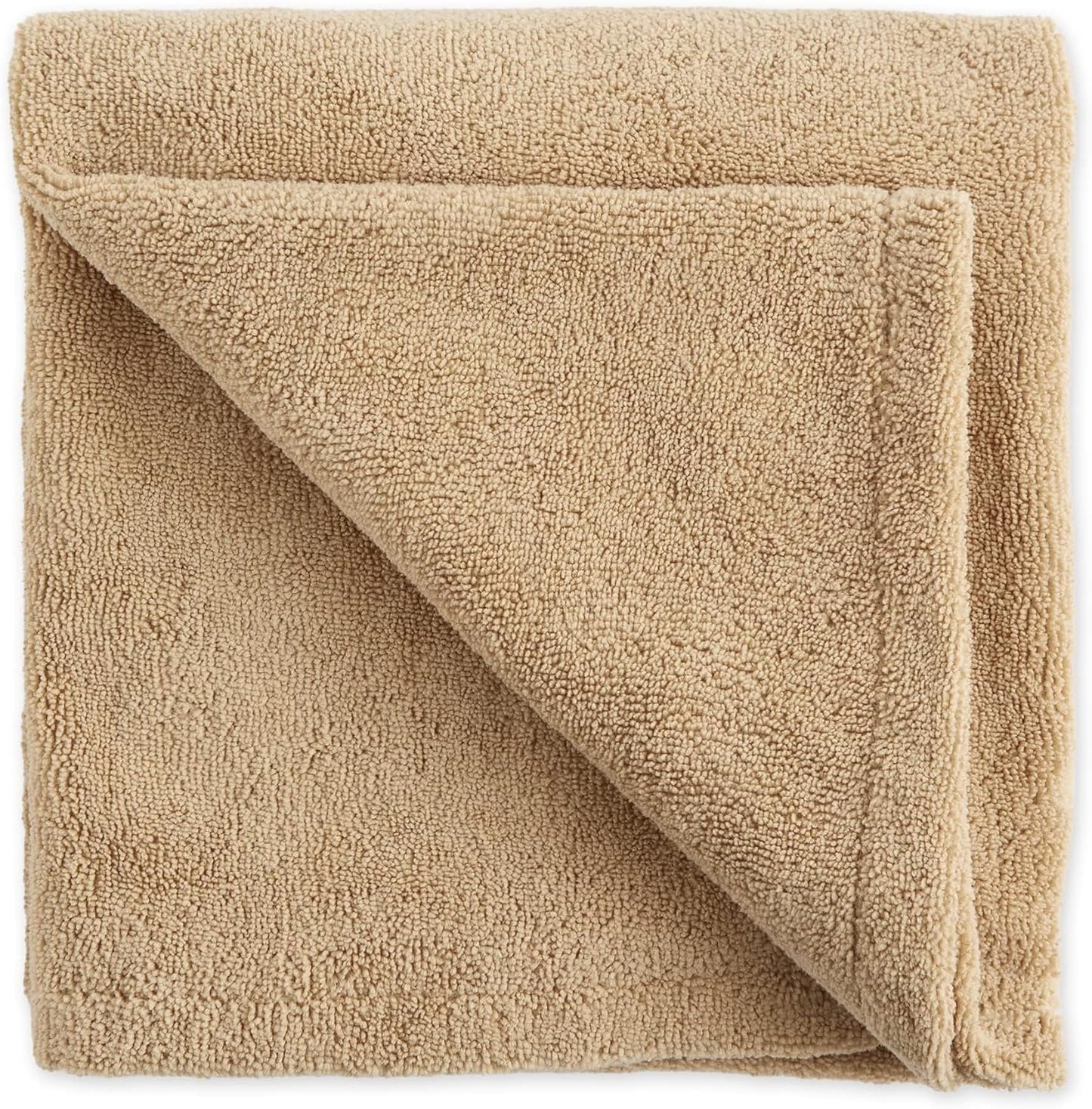 Bone Dry Pet Grooming Towel Collection Absorbent Microfiber X-Large, 41X23.5", Embroidered Taupe