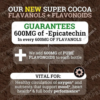 Sugar-Free Cocoa Powder Solid Beverage Contain 1200Mg Trace Elements with Milk Yogurt or Smoothies for Consumption