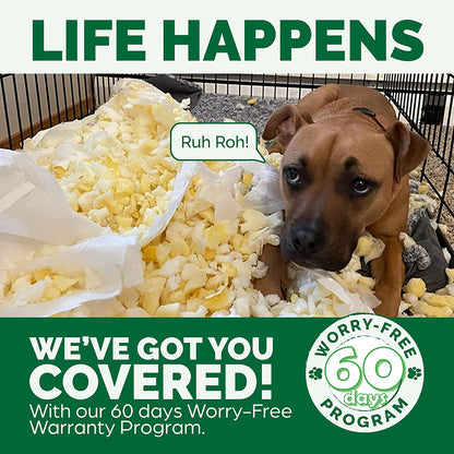 Furhaven Replacement Dog Bed Cover Perfect Comfort Plush & Velvet Waves Sofa-Style, Machine Washable - Celadon Green, Jumbo plus (Xx-Large)