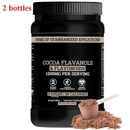 Sugar-Free Cocoa Powder Solid Beverage Contain 1200Mg Trace Elements with Milk Yogurt or Smoothies for Consumption