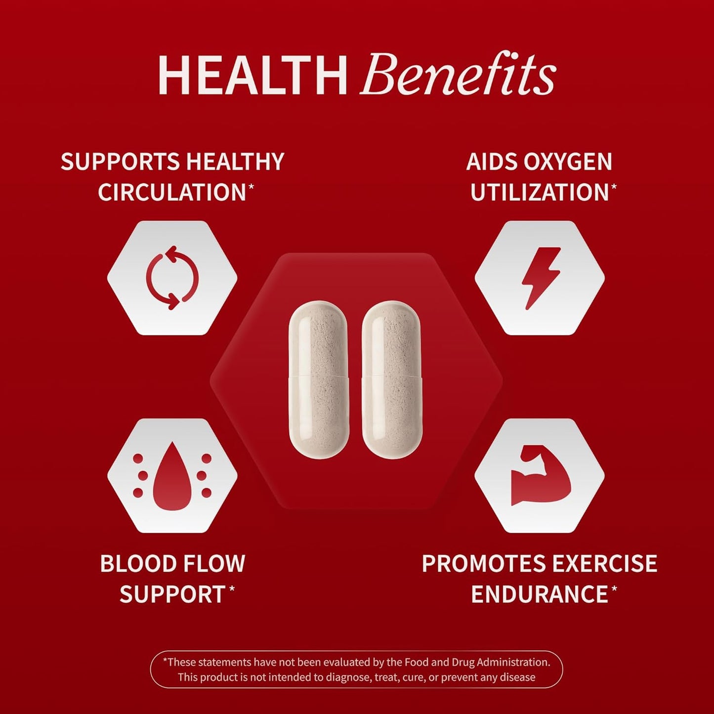 Snap Supplements Nitric Oxide Booster for Men & Women, L-Citrulline + 3 Forms of L-Arginine for Healthy Circulation, Natural Energy & Muscle Support, Caffeine-Free Pre-Workout Alternative, 60 Capsules