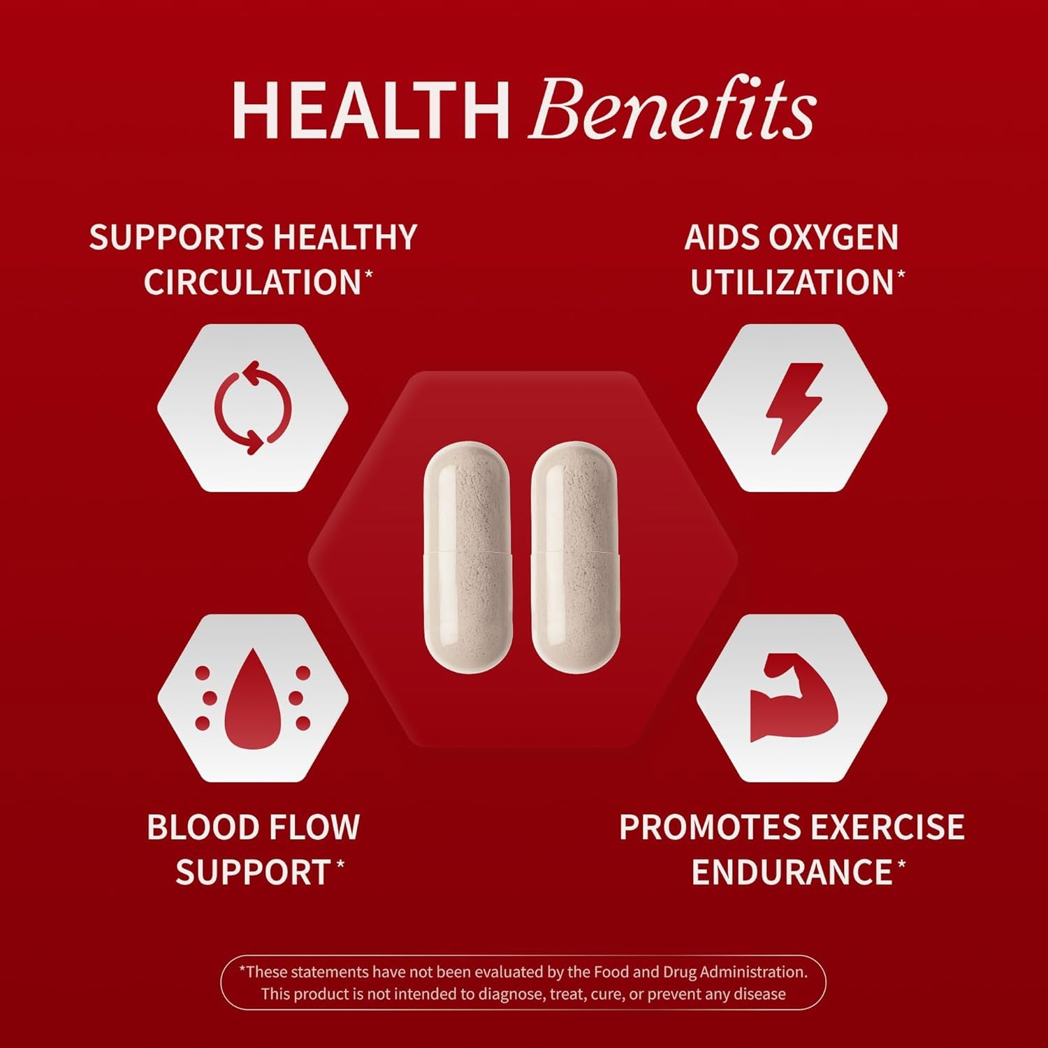 Snap Supplements Nitric Oxide Booster for Men & Women, L-Citrulline + 3 Forms of L-Arginine for Healthy Circulation, Natural Energy & Muscle Support, Caffeine-Free Pre-Workout Alternative, 60 Capsules