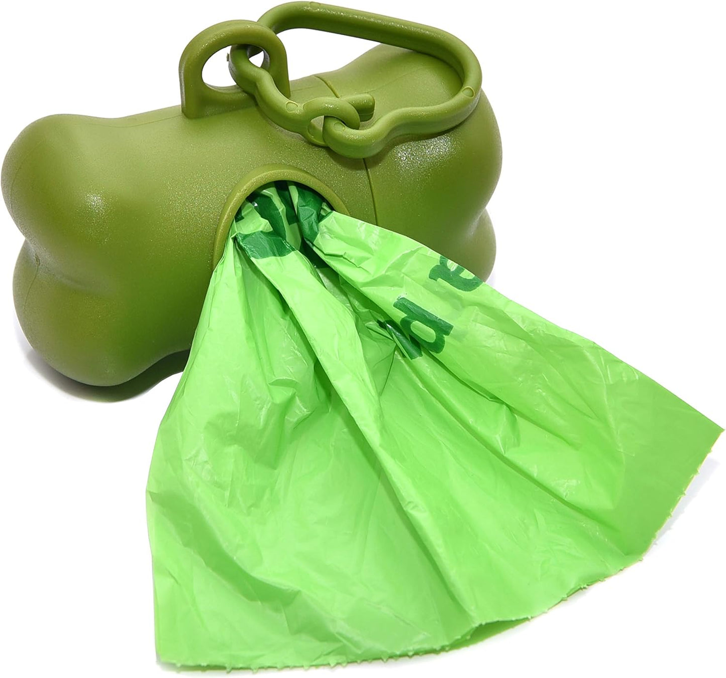 Alpha Paw Eco-Doggy Bags & Portable Dispenser - 60 Odor-Blocking, Biodegradable Poop Bags for Dogs - Scented Dog Poop Bags - Lavender-Scented Poop Bags - Compostable Dog Waste Bags - Puppy Accessories