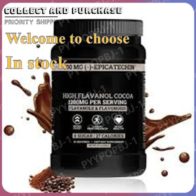 Sugar-Free Cocoa Powder Solid Beverage Contain 1200Mg Trace Elements with Milk Yogurt or Smoothies for Consumption